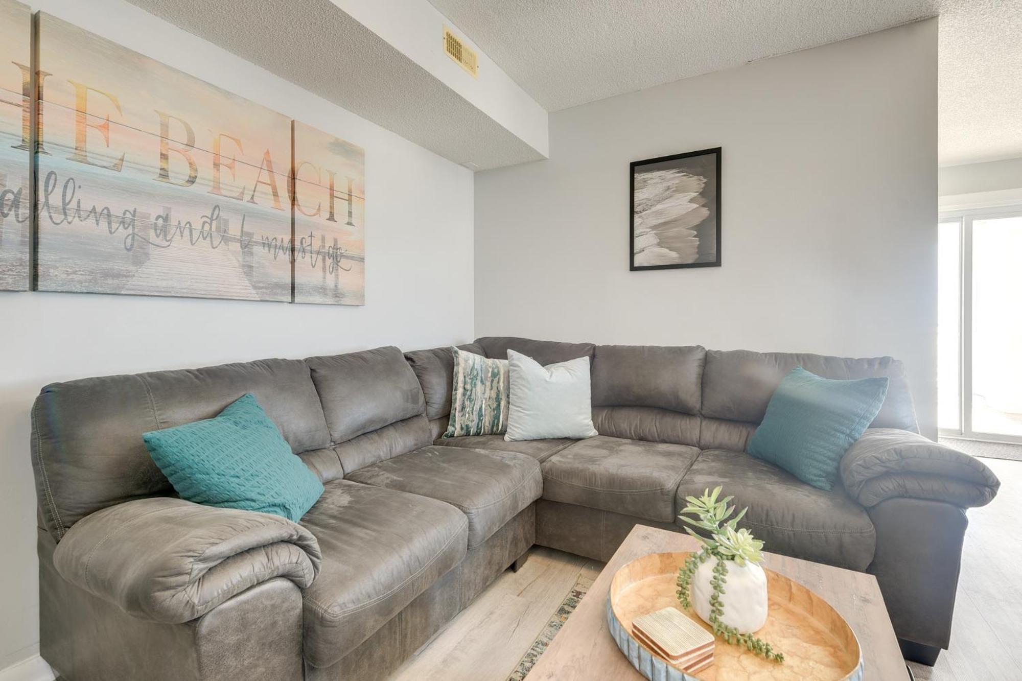 Oceanfront North Myrtle Beach Condo With Indoor Pool Exterior photo