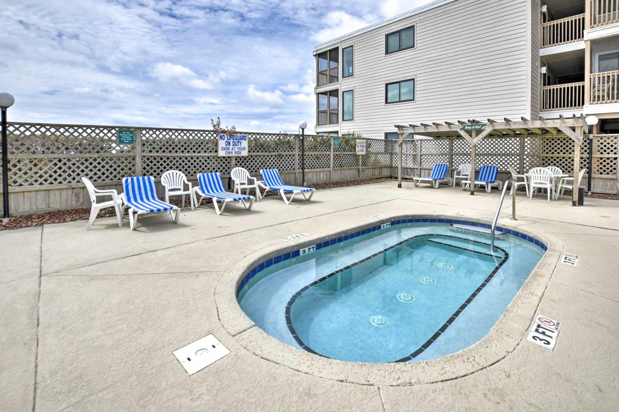 Oceanfront North Myrtle Beach Condo With Indoor Pool Exterior photo